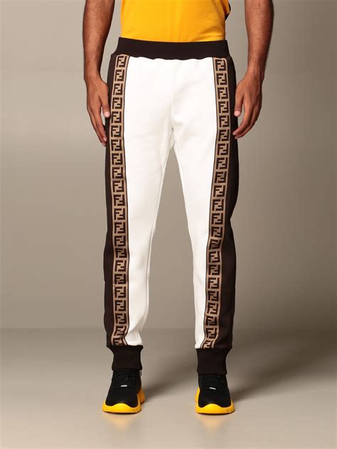 fendi joggers mens|Fendi jogging pants.